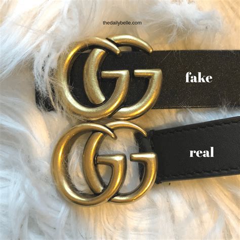 gucci belt replica vs real